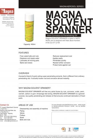 Magna Solvent Spanner